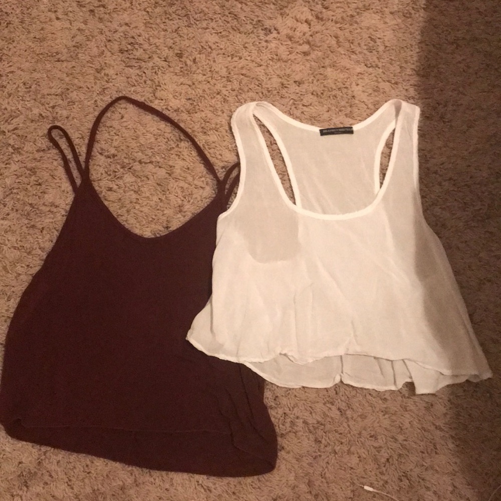 TWO BRANDY MELVILLE tank tops